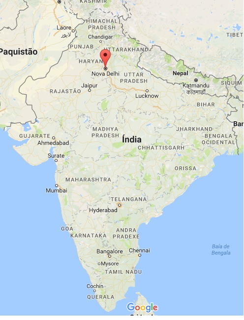 Mapa da India
